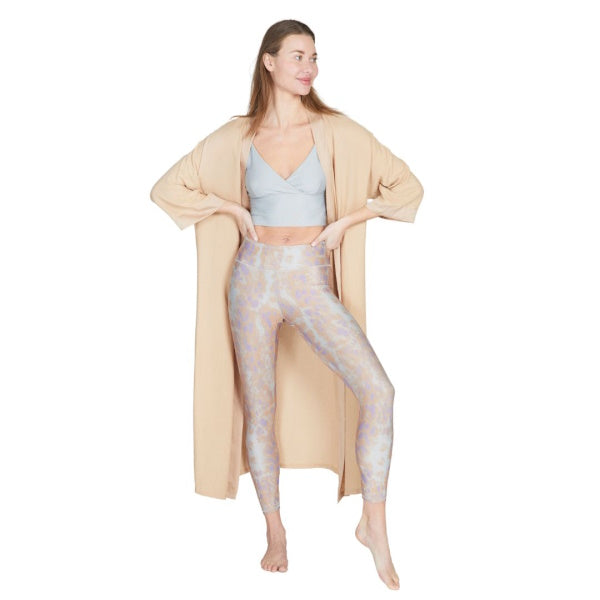 Kimono aus Viskose von Kismet Beige