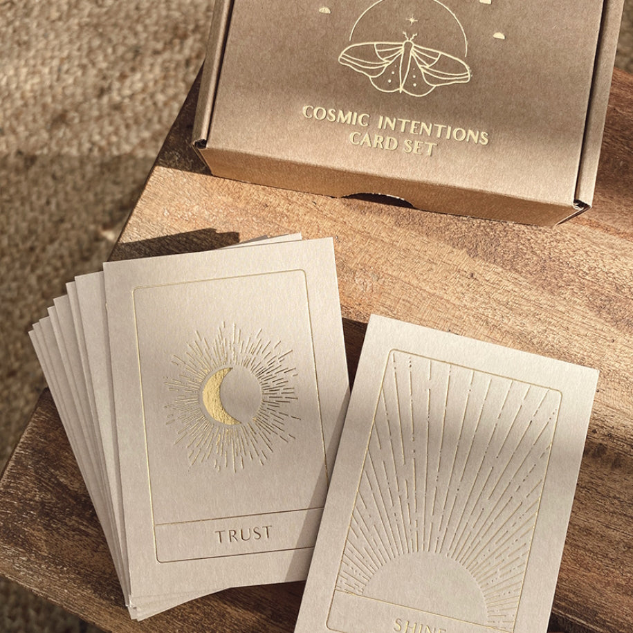 Kosmische Intentionen - 18 Karten mit Booklet